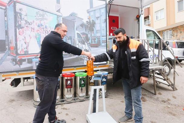 Canik'te 5 ton atık geri dönüşüme kazandırıldı