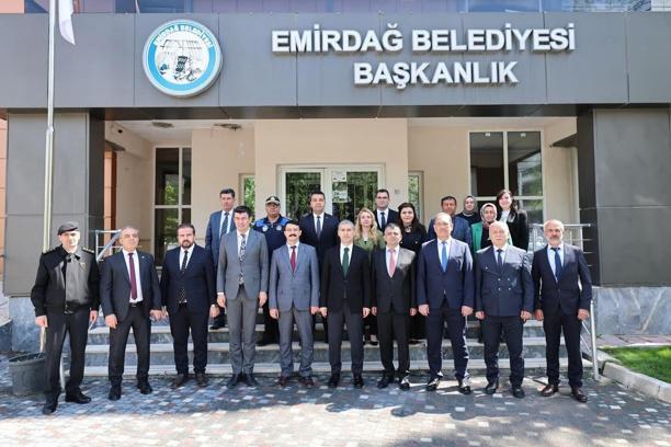 Vali Aktaş'tan Emirdağ ziyareti