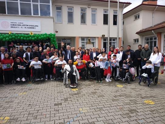 Çubuk'ta  özel çocuklara özel etkinlik