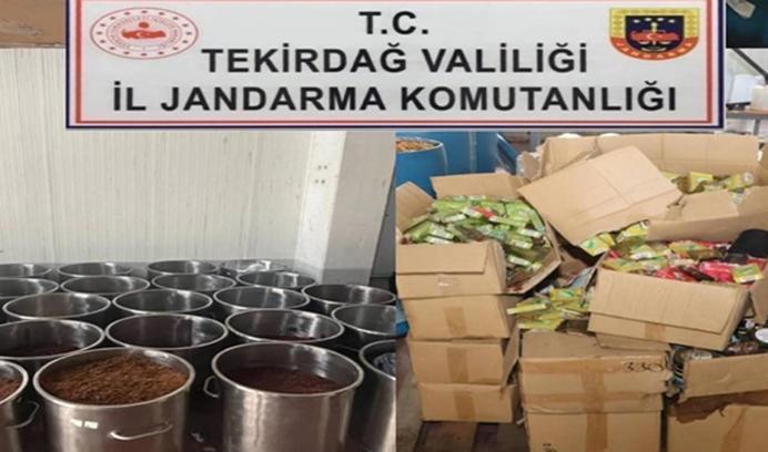 Tekirdağ'da 46 milyon lira değerinde kaçak tütün ele geçirildi