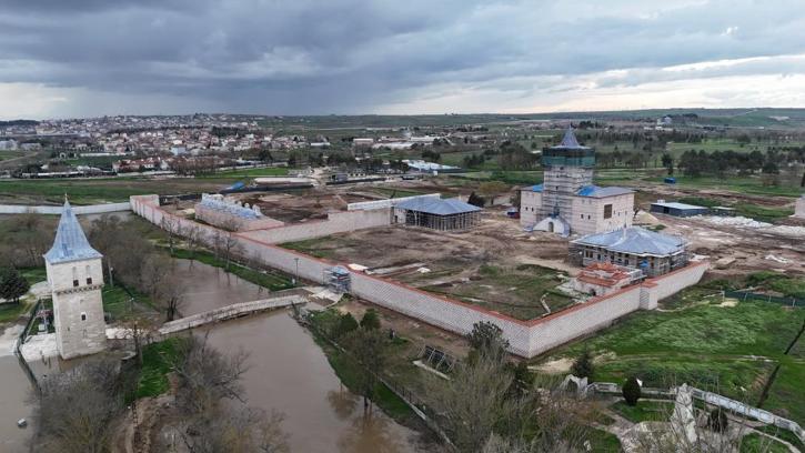 Edirne Sarayı ecdadın mühendislik başarısını gözler önüne seriyor