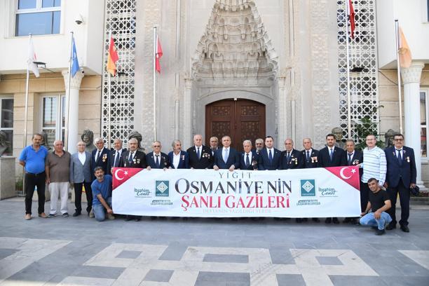 Osmaniye Belediyesi’nden Kıbrıs gazilerine vefa yolculuğu