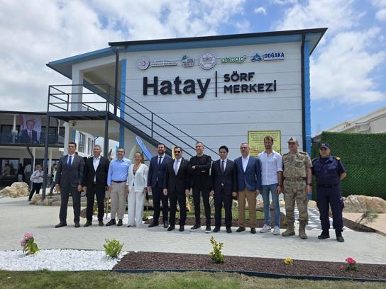 Hatay'da yeni sörf yerleşkesi açıldı