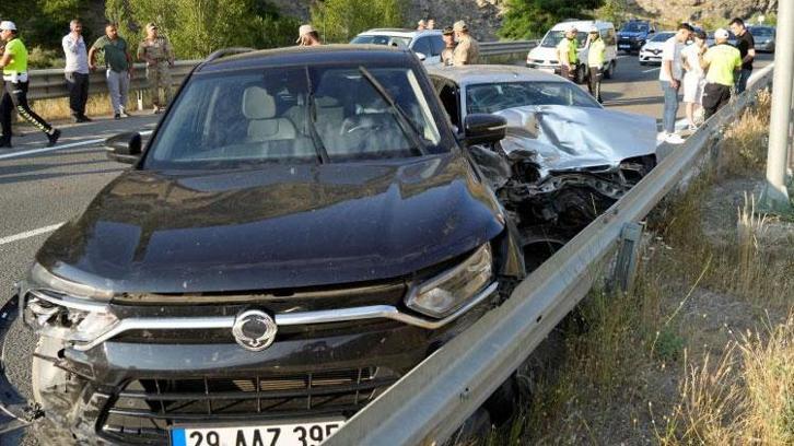 3 aracın karıştığı zincirleme trafik kazasında 1 kişi yaralandı