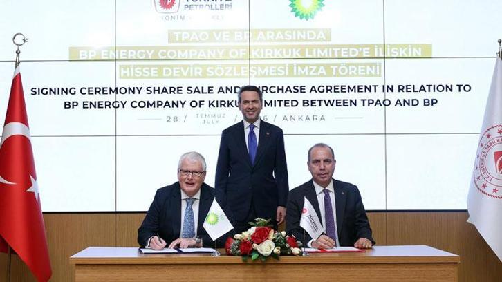 TPAO, BP'nin Kerkük merkezli şirketinin yüzde 15 hissesini satın aldı