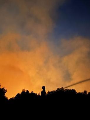 Antalya’daki orman yangınına müdahale ikinci günde de sürüyor