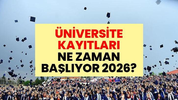 ÜNİVERSİTE KAYITLARI BAŞLADI MI 2026? YKS tercih sonuçları açıklandı: Üniversite kayıtları ne zaman başlıyor? YKS e-kayıt tarihleri ve kayıt için gerekli işlemler