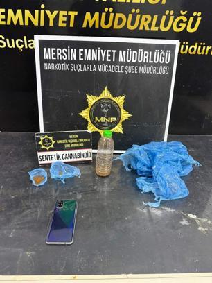 Mersin'de uyuşturucu operasyonunda 2 tutuklama