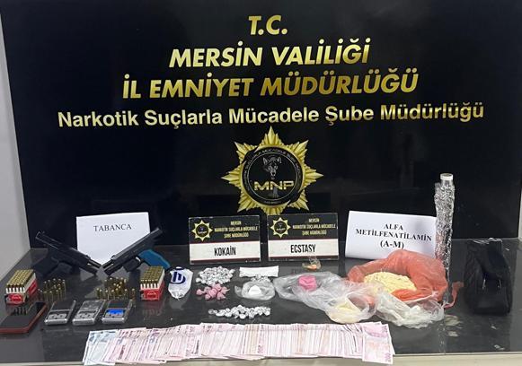 Mersin’de uyuşturucu operasyonu: 2 tutuklama