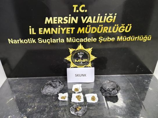 Mersin’de uyuşturucu operasyonu: 2 tutuklama