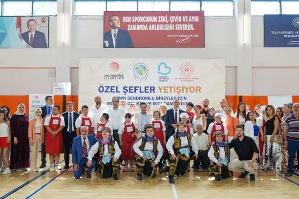Balıkesir'de down sendromlu bireylere aşçılık eğitimi verilecek