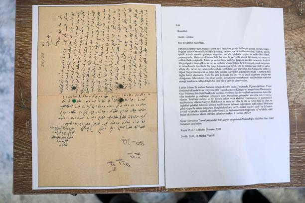 Savaş dönemine ait 113 yıllık 'emanet mektuplar' sahiplerine teslim edildi