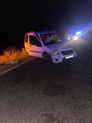 Gercüş’te iki hafif ticari araç çarpıştı: 4 yaralı
