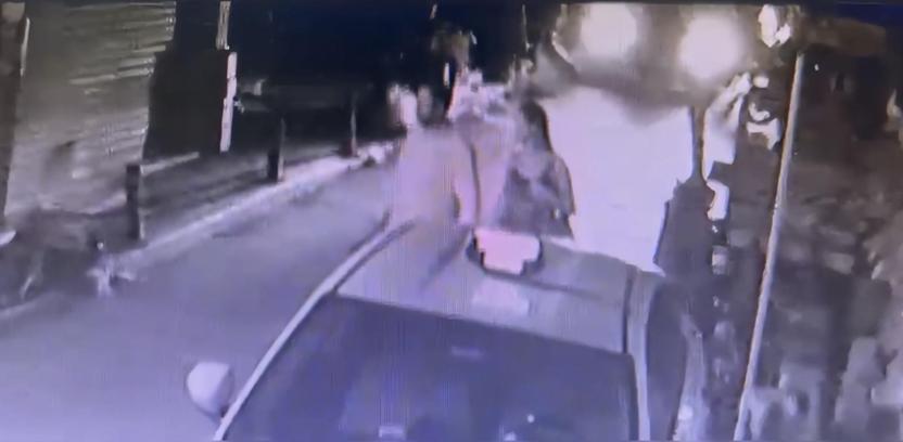 Ortaköy’de havaya ateş açan şüpheli motosiklette yakalandı
