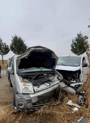 Marmaraereğlisi'nde iki araç çarpıştı; 2 yaralı