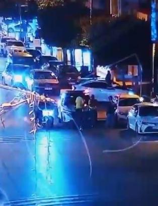Polis, nefes almakta güçlük çeken sürücüyü, heimlich manevrasıyla kurtardı; o anlar kamerada