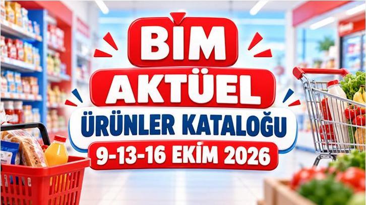 BİM AKTÜEL ÜRÜNLER KATALOĞU 9-13-16 EKİM 2026 | Koşu bandı, 3D yazıcı, trambolin... BİM'de bu hafta yok yok!