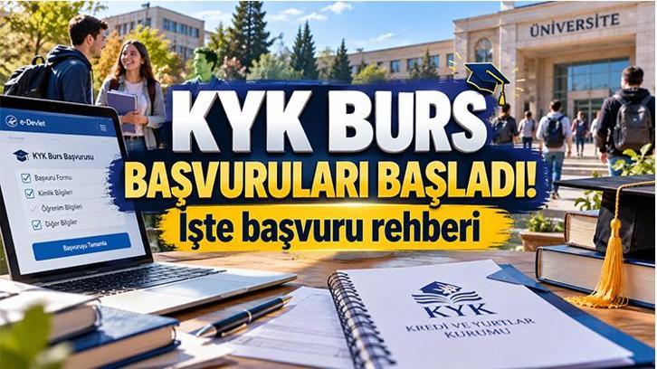 SON DAKİKA: KYK BURS BAŞVURULARI BAŞLADI! 2026-2027 KYK burs ve kredi başvurusu nasıl yapılır, son gün ne zaman?