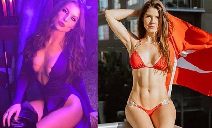 Amanda Cerny'den yürek hoplatan kostüm!