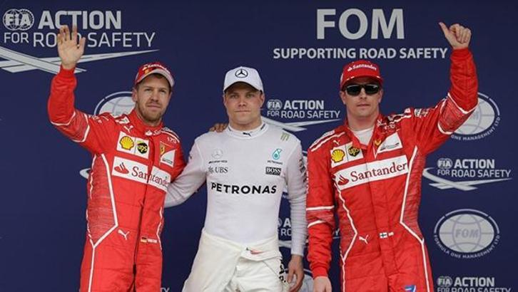 Brezilya'da ilk cep Bottas'ın