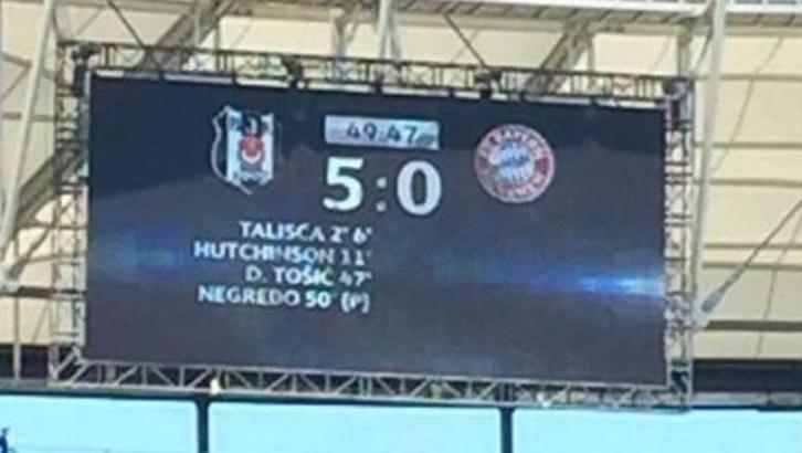 Beşiktaş 50. dakikada 5-0'ı yakaladı!