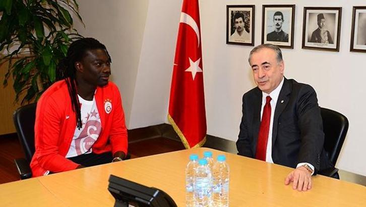 Gomis'ten başkan Cengiz'e ziyaret