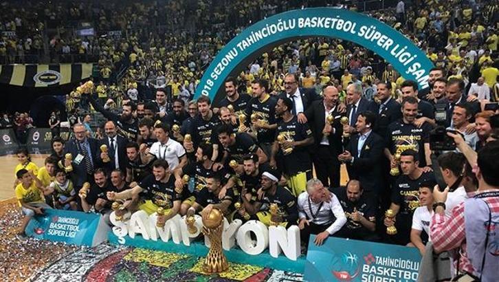 Basketbol Süper Ligi'nde şampiyon Fenerbahçe Doğuş!