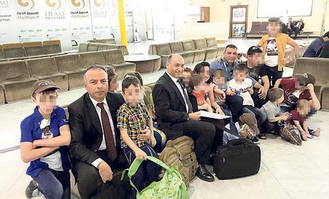 Bağdat’taki yetimlerimiz döndü