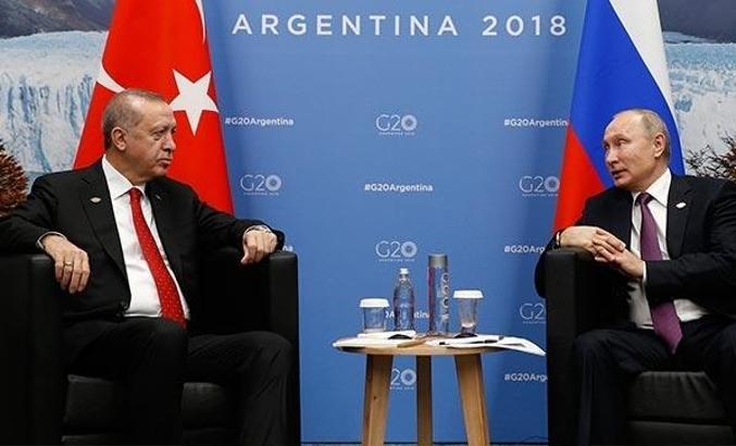 Erdoğan ve Putin'in görüşme trafiği hız kesmiyor