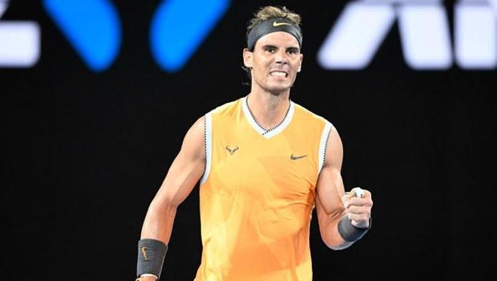 Rafael Nadal, finale yükseldi!