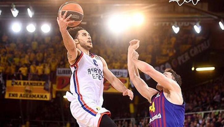Euroleague'de play-off üçüncü maçlarının MVP'si Larkin