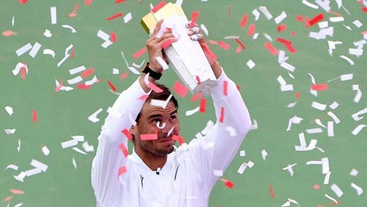 Rogers Kupası'nda zafer Nadal'ın
