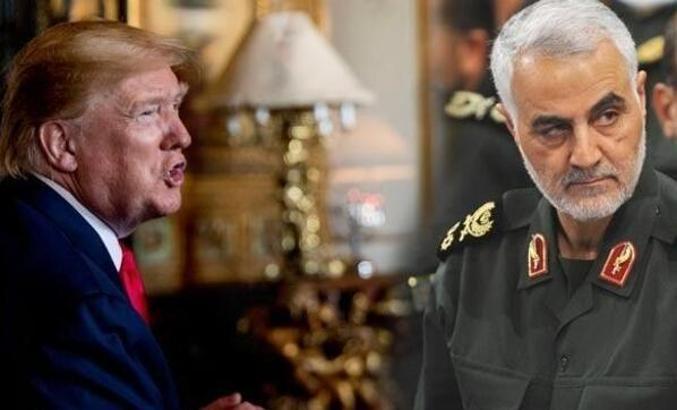 Kasım Süleymani'nin son anları! Trump ölümü canlı takip etti