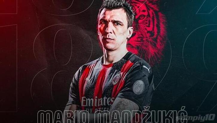Mario Mandzukic resmen Milan'da