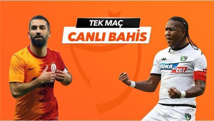 Galatasaray - Denizlispor maçı Tek Maç ve Canlı Bahis seçenekleriyle Misli.com’da