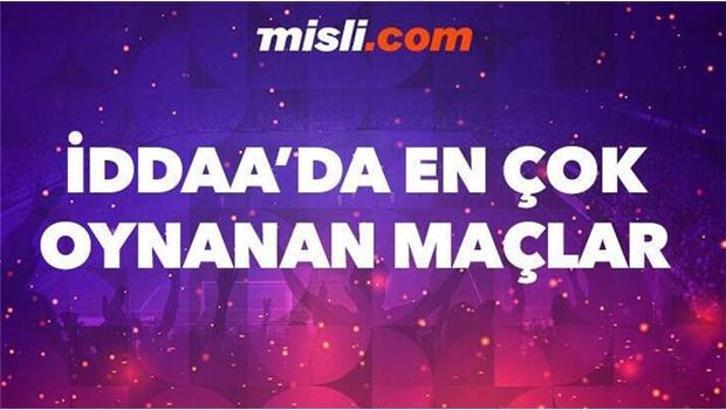 Misl.com'da Günün En Çok Oynanan Maçları