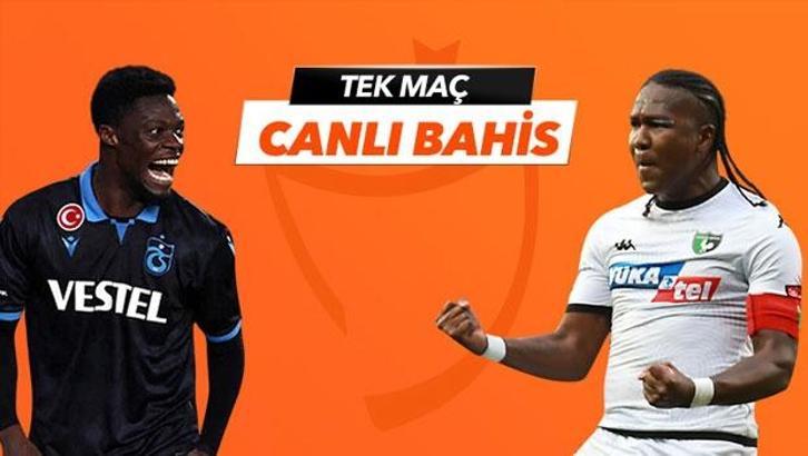 Trabzonspor - Denizlispor maçı Tek Maç ve Canlı Bahis seçenekleriyle Misli.com’da