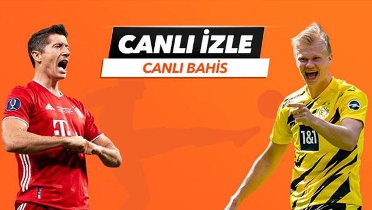 Bayern Münih - Dortmund maçı Tek Maç ve Canlı Bahis seçenekleriyle Misli.com’da