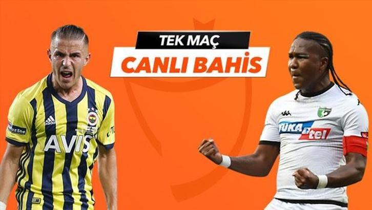 Fenerbahçe - Denizlispor maçı Tek Maç ve Canlı Bahis seçenekleriyle Misli.com’da