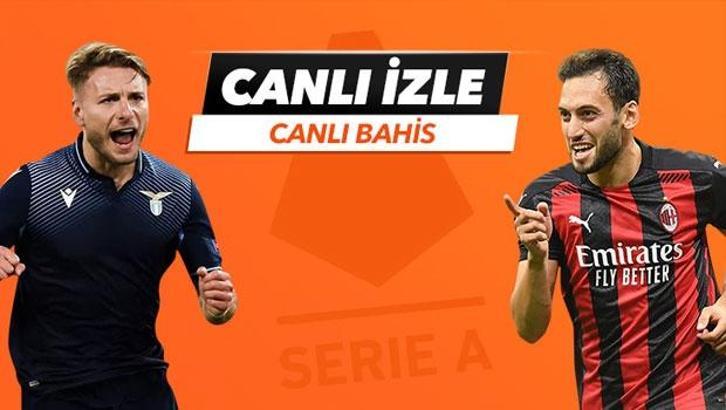 Lazio - Milan maçı Tek Maç ve Canlı Bahis seçenekleriyle Misli.com’da