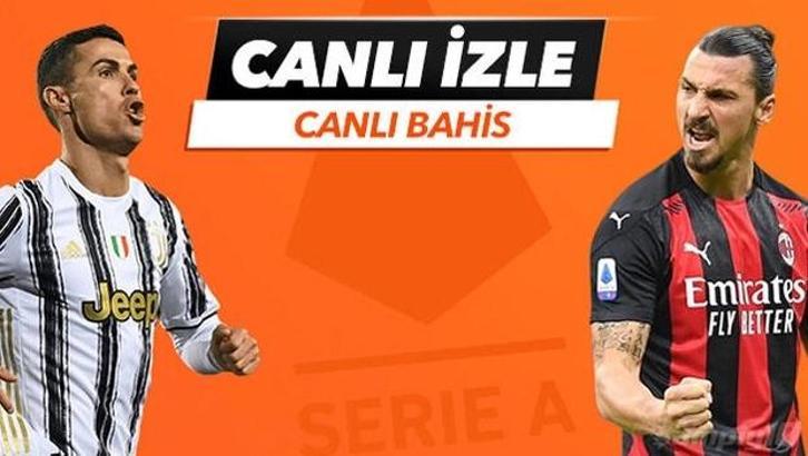 Juventus-Milan maçı Canlı Bahis seçenekleriyle Misli.com'da!