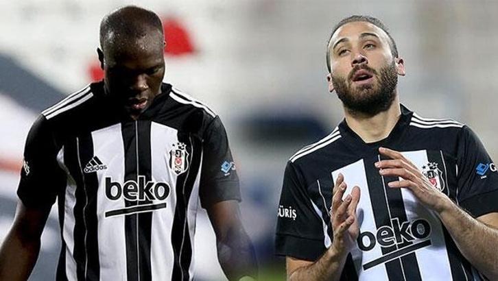 Beşiktaş'ta Cenk Tosun ve Aboubakar, PFDK'ya sevk edildi