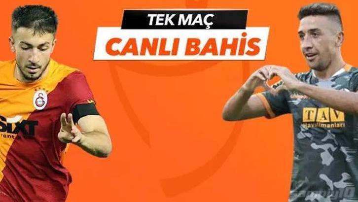 Galatasaray - Alanyaspor maçı Tek Maç ve Canlı Bahis seçenekleriyle Misli.com’da