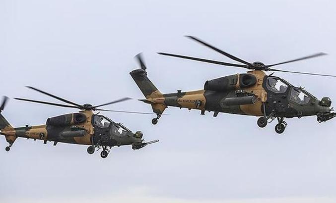 3 PKK'lı terörist ATAK helikopterleri tarafından etkisiz hale getirildi!