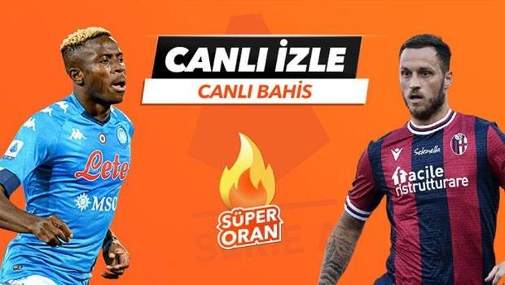 Napoli - Bologna maçı Tek Maç ve Canlı Bahis seçenekleriyle Misli.com’da