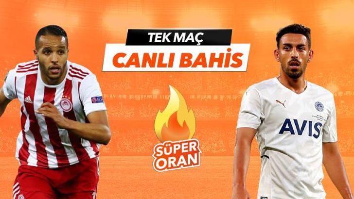 Olympiakos - Fenerbahçe maçı Tek Maç ve Canlı Bahis seçenekleriyle Misli.com’da