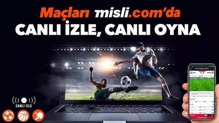 Misli.com’da günün şifresiz maç yayınları