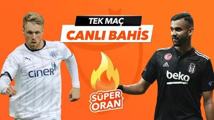 Kasımpaşa - Beşiktaş maçı Tek Maç ve Canlı Bahis seçenekleriyle Misli.com’da