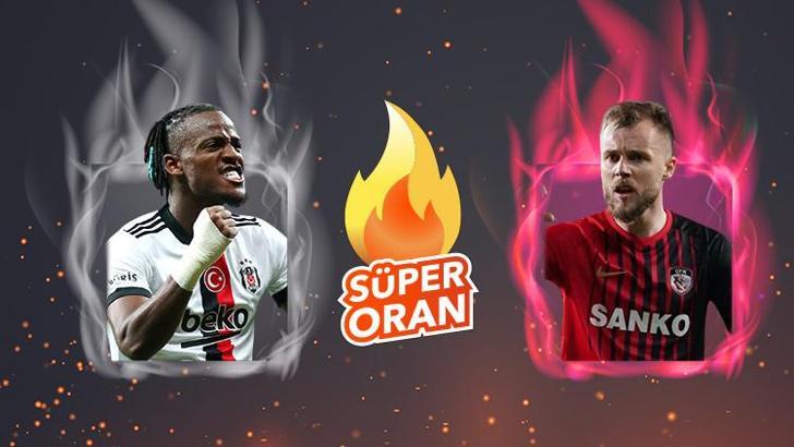 Beşiktaş - Gaziantep FK maçı Tek Maç ve Canlı Bahis seçenekleriyle Misli.com’da