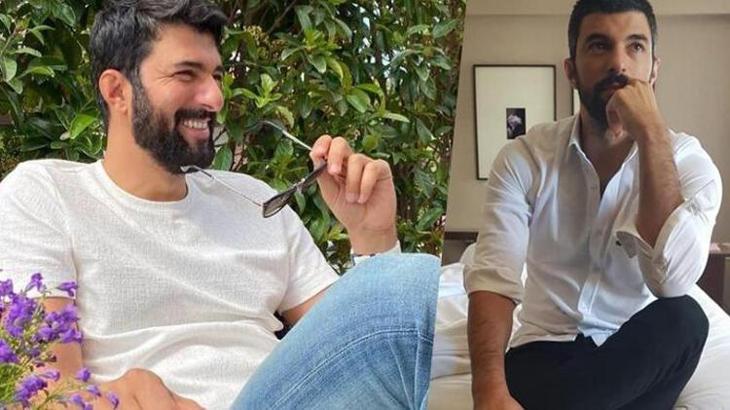 Engin Akyürek'ten karavan pozu!